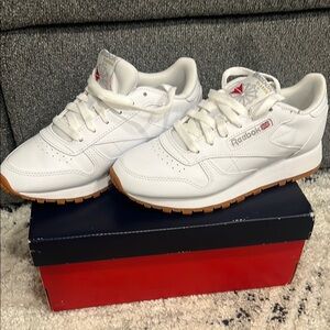 Reebok Classic White Athletic Shoes